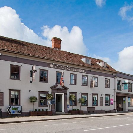 The Saracens Head Hotel Great Dunmow Eksteriør bilde