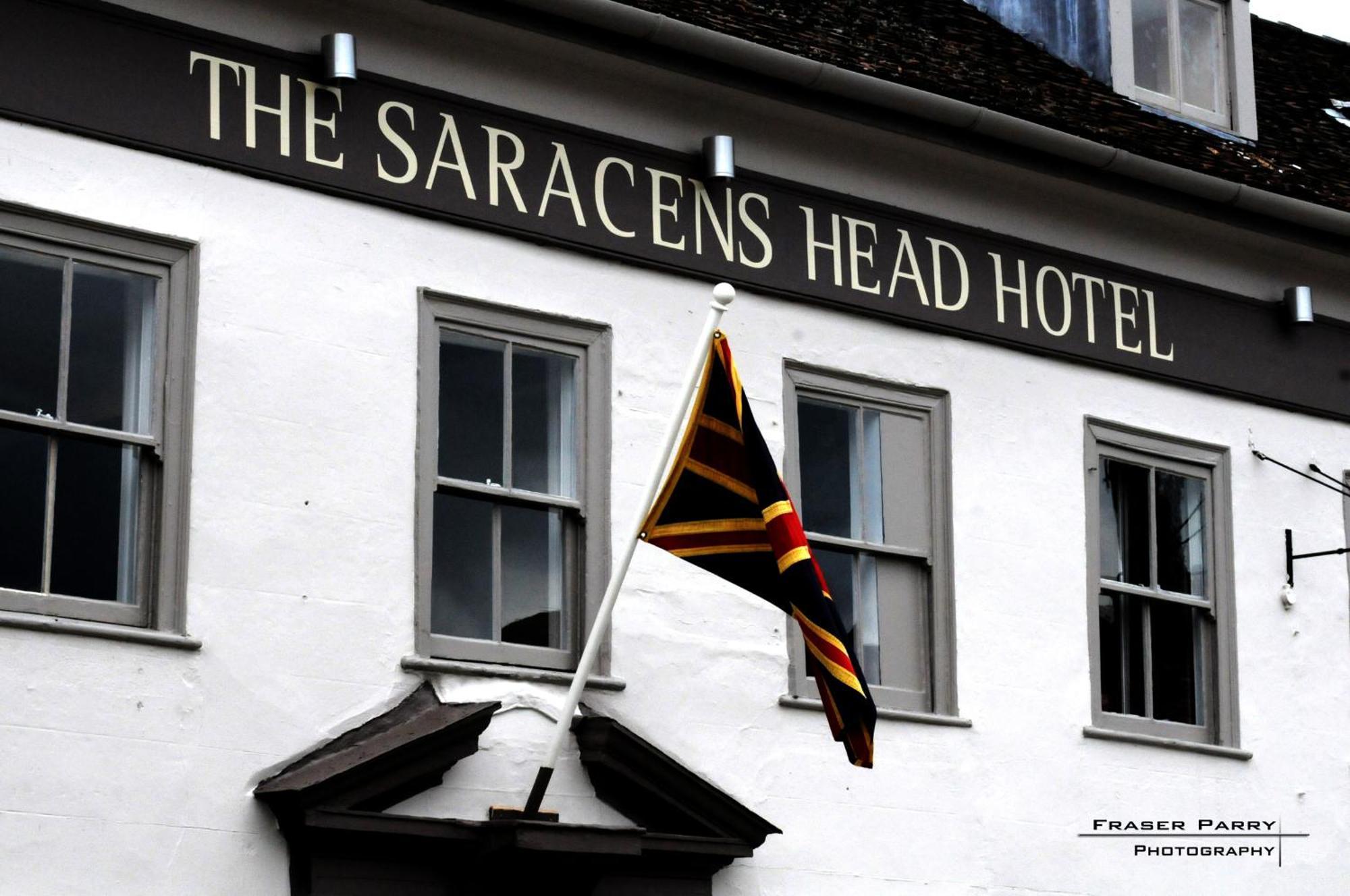 The Saracens Head Hotel Great Dunmow Eksteriør bilde